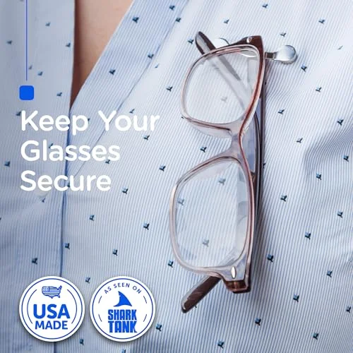 Genuine Readerest Stainless Steel Magnetic Eyeglass Eye Glass Holders USA New 2