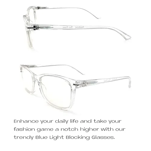 Readerest Blue Light Blocking Reading Glasses (Black Market, +3.25Magnification) 3