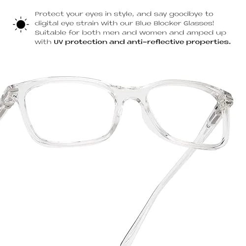 Readerest Blue Light Blocking Reading Glasses (Black Market, +3.25Magnification) 4