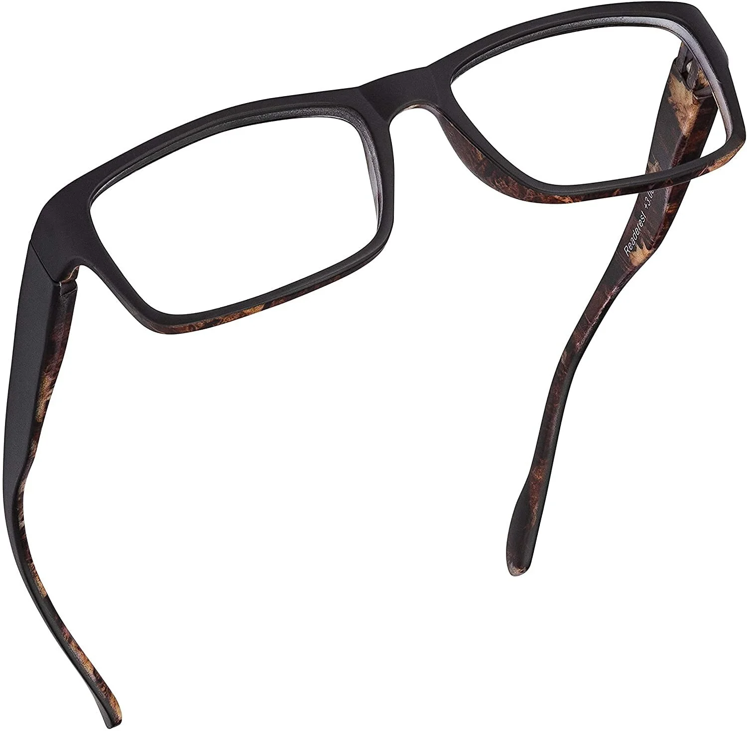 Readerest Blue Light Blocking Reading Glasses (Camo, Zero Magnification) Comput