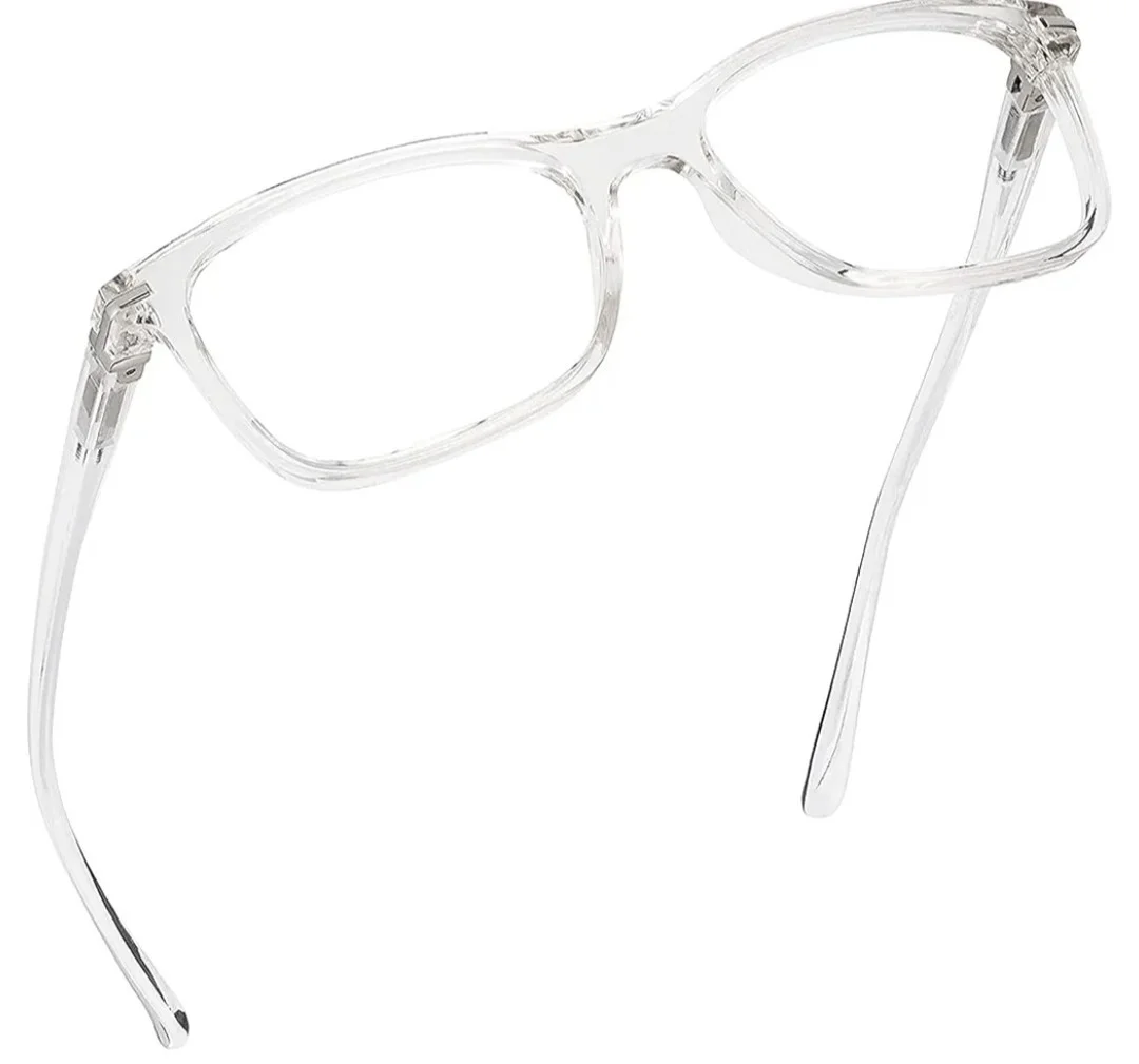 Readerest Blue Light Blocking Reading Glasses (Clear, Zero Magnification) New
