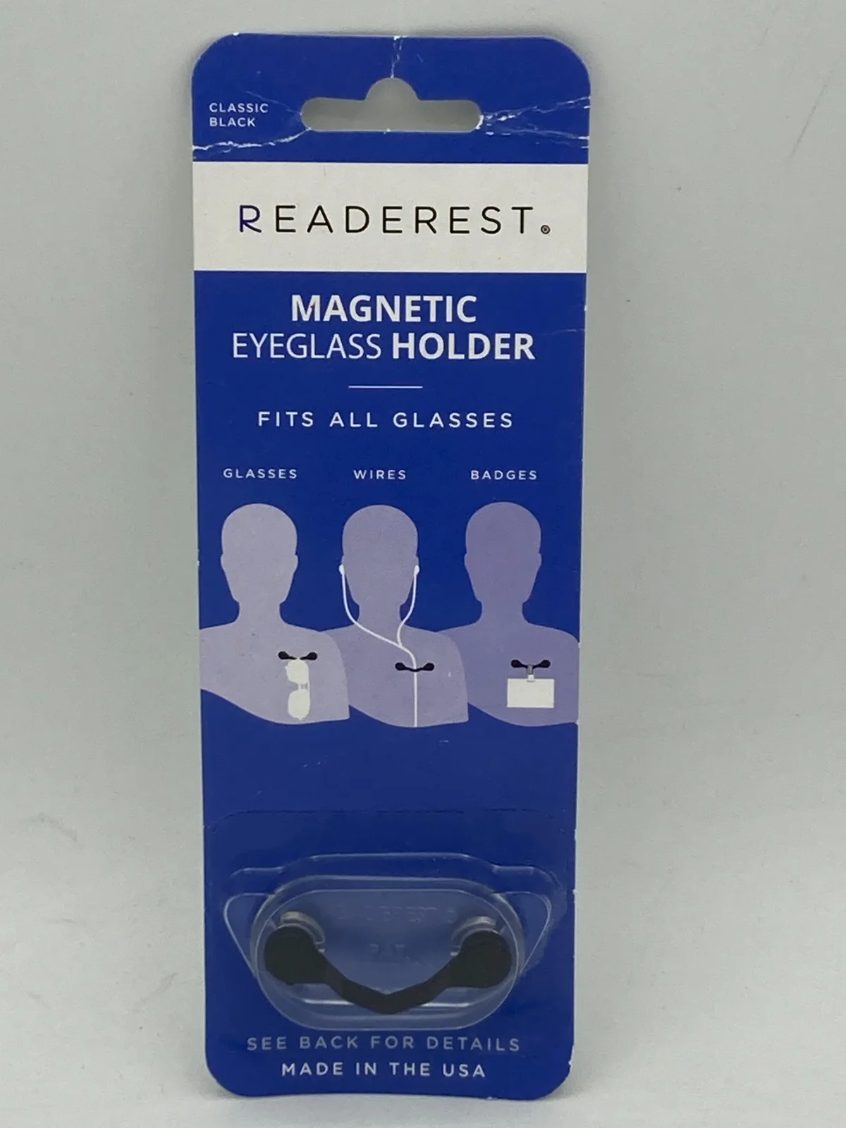 ReadeREST Magnetic Eyeglass / Sunglass Holder Stainless Steel Unisex USA 3