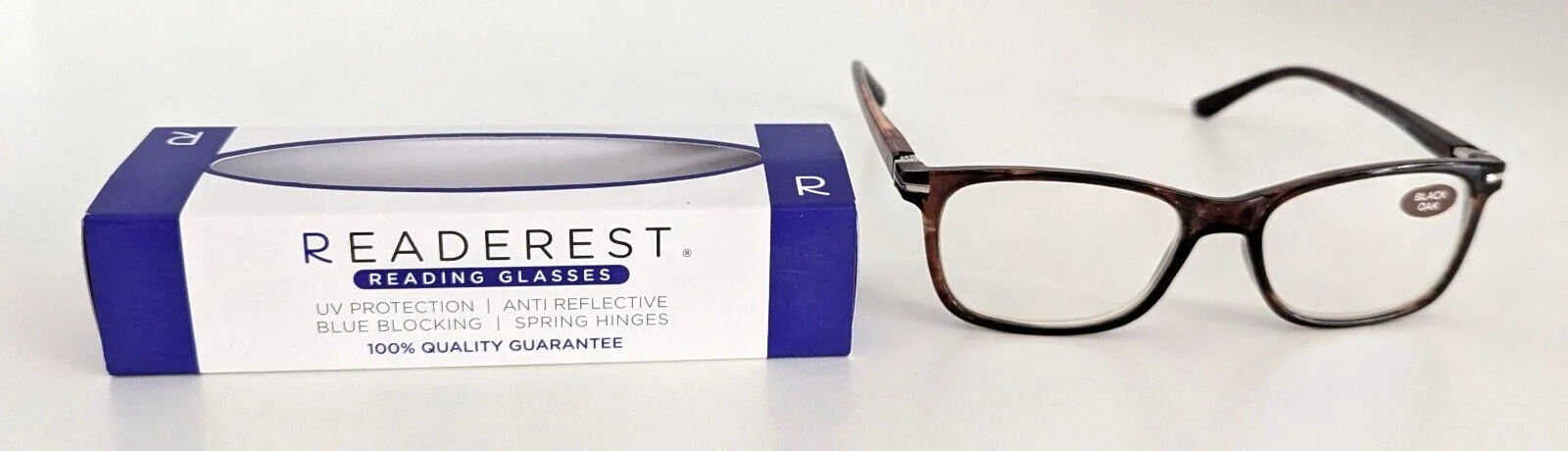 Reading Glasses Readerest Black Oak +2.75 UV Protection Blue Blocking NEW